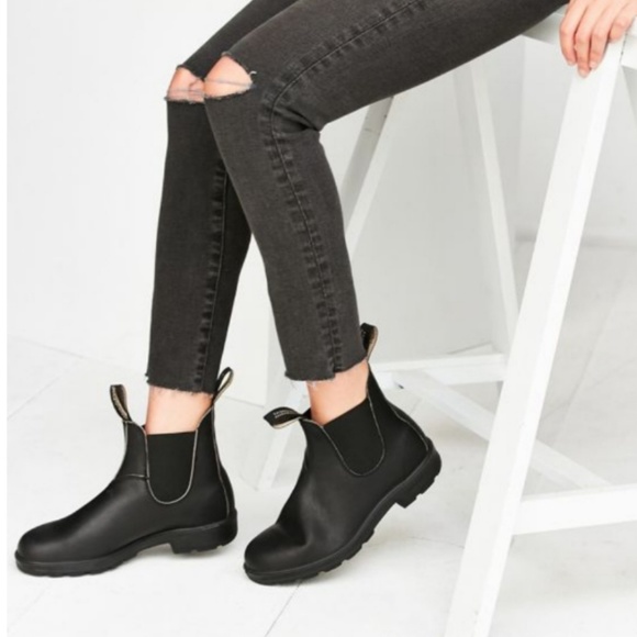 New Blundstone 510 Black Leather Chelsea Boots - Picture 2 of 7